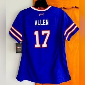 *NWOT* Official Josh Allen #17 Buffalo Bills Jersey - Women’s size - Large